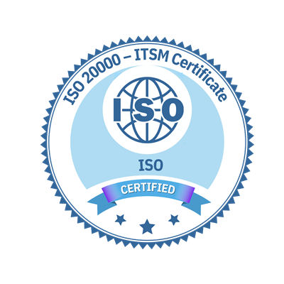 ISO 20000 – ITSM Certificate